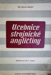 kniha Učebnice strojnické angličtiny, Knižnice Technického rádce 1948