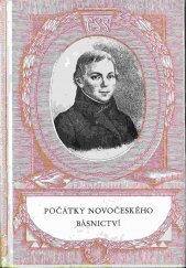 kniha Počátky novočeského básnictví, Československý spisovatel 1950