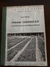 kniha Padání semenáčků a hynutí sazenic hnilobou kořenů, SZN 1954