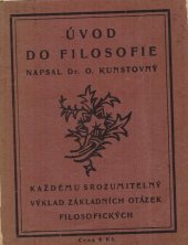 kniha Úvod do filosofie každému srozumitelný výklad základních otázek filosofických, Volná myšlenka československá 1922