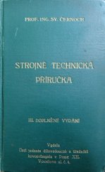 kniha Strojně technická příručka, Ústřední jednota dílovedoucích a úředníků kovoprůmyslu 1933