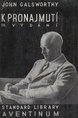 kniha Sága rodu Forsytů 3. - K pronajmutí, Aventinum 1931