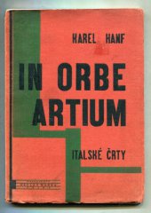 kniha In orbe artium Italské črty, V. Naňka 1929