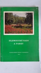 kniha Olomoucké sady a parky [Články], Vlastivědný ústav 1973
