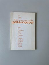 kniha Paternoster 22/88 Malá revue pro umění a kritiku , Paternoster 1988