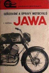 kniha Seřizování a opravy motocyklů Jawa, SNTL 1971