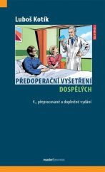 kniha Předoperační vyšetření dospělých, Maxdorf 2022