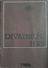 kniha Divadelní hry 1985 Katalog., Dilia 1986