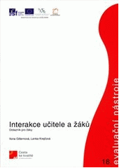 kniha Interakce učitele a žáků dotazník pro žáky, Národní ústav odborného vzdělávání 2011