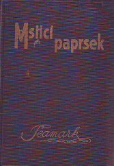 kniha Mstící paprsek = The avenging ray, L. Mazáč 1930