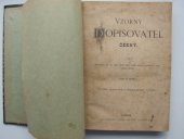 kniha Vzorný dopisovatel český navedení, jak se mají psáti listy, jichž nejvíce potřebí v obyčejném životě, Alois Hynek 1893