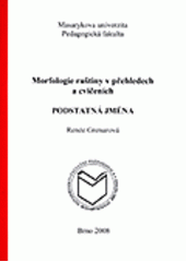 kniha Morfologie ruštiny v přehledech a cvičeních. Podstatná jména, Masarykova univerzita 2005