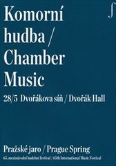 kniha Komorní hudba 28/5 = Chamber music 28/5 : Dvořáková síň : Pražské jaro : 65. mezinárodní hudební festival, Pražské jaro