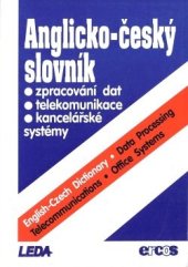 kniha Anglicko-český slovník zpracování dat Kniha, Leda 1994