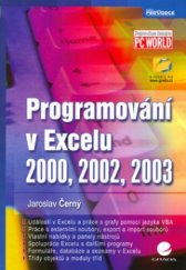 kniha Programování v Excelu 2000, 2002, 2003, Grada 2005