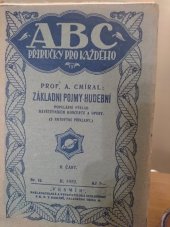 kniha Základní pojmy hudební Část 2 Populár. výklad návštěvníkům koncertů a opery., Vesmír 1922