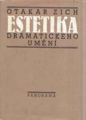 kniha Estetika dramatického umění teoretická dramaturgie, Panorama 1986