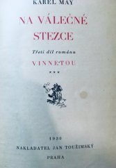 kniha Vinnetou Třetí díl. - Na válečné stezce, Jan Toužimský 1930