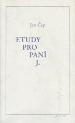 kniha Etudy pro paní J., Arkýř 1986