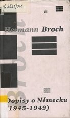 kniha Dopisy o Německu (1945-1949), ERM 1996