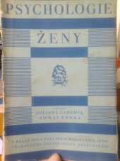 kniha Psychologie ženy, Masarykův lidovýchovný ústav 1929