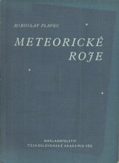 kniha Meteorické roje, Československá akademie věd 1956