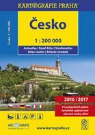 kniha Česko - autoatlas 1 : 200 000, Kartografie 2015
