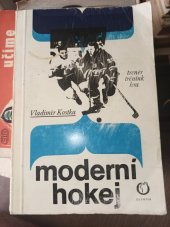 kniha Moderní hokej trenér, trénink, hra, Olympia 1971
