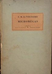 kniha Micromégas, Adolf Synek 1931