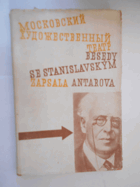 kniha Besedy s K.S. Stanislavským třicet besed K.S. Stanislavského o systému a zásadách tvorby, Svoboda 1949