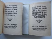 kniha Podivuhodná cesta Nilse Holgersona s divokými husami Švédskem. [Díl] 1-2, Jan Laichter 1913