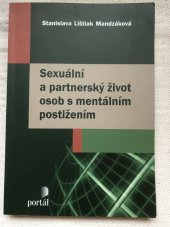 kniha Sexuální a partnerský život osob s mentálním postižením, Portál 2013