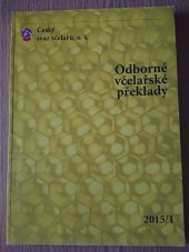 kniha Odborné včelařské překlady  2015/1, Český svaz včelařů 2015