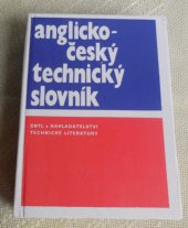kniha Anglicko-český technický slovník, SNTL 1985