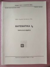 kniha Matematika I. 5, - Vektorová algebra - Vektorová algebra, Cerm 1995