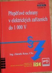 kniha Přepěťové ochrany v elektrických instalacích do 1000 V, IN-EL 1999