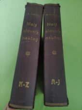 kniha Malý slovník naučný Díl I (A–J): 1925, Díl II (K–Ž): 1929, B.Kočí 1925