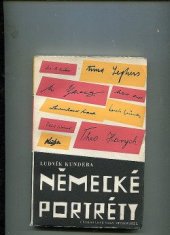 kniha Německé portréty, Československý spisovatel 1956