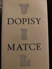 kniha Dopisy matce, Lidové nakladatelství 1969