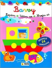 kniha Barvy Lepím Učím se Hraju si obsahuje 24 samolepek, Sun 2022