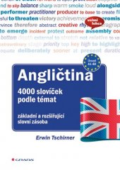 kniha Angličtina 4000 slovíček podle témat základní a rozšiřující slovní zásoba, Grada 2017