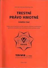 kniha Trestní právo hmotné zvláštní část, Armex 1997