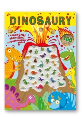 kniha Dinosaury s úžasnými aktivitami a vytlačovacími dielmi, Svojtka 2021