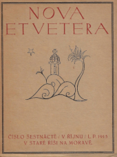 kniha Nova et vetera 1915, Vašicová Hedvika 1915