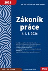 kniha Zákoník práce k 1.1.2026, Anag 2026