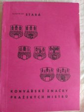 kniha Konvařské značky pražských mistrů, Středočeské muzeum v Roztokách 1974