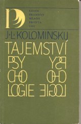 kniha Tajemství psychologie, Mladá fronta 1982