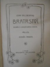 kniha Bratrství, Jan Laichter 1917