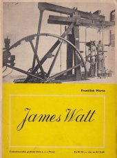 kniha James Watt 1736-1819, Česká grafická Unie 1936