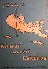 kniha V kanoích napříč Evropou, Česká grafická Unie 1935
